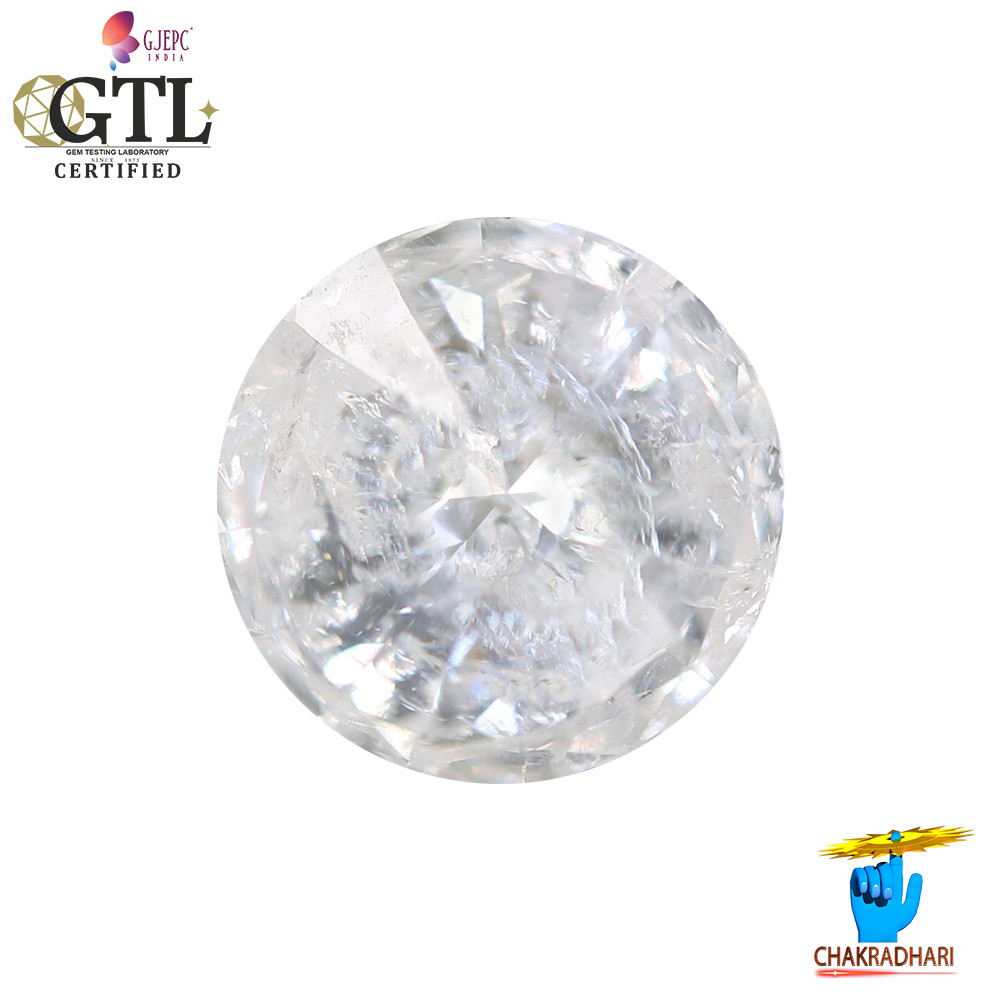084 Carat Natural Diamond With Silver Ring Or Pendant