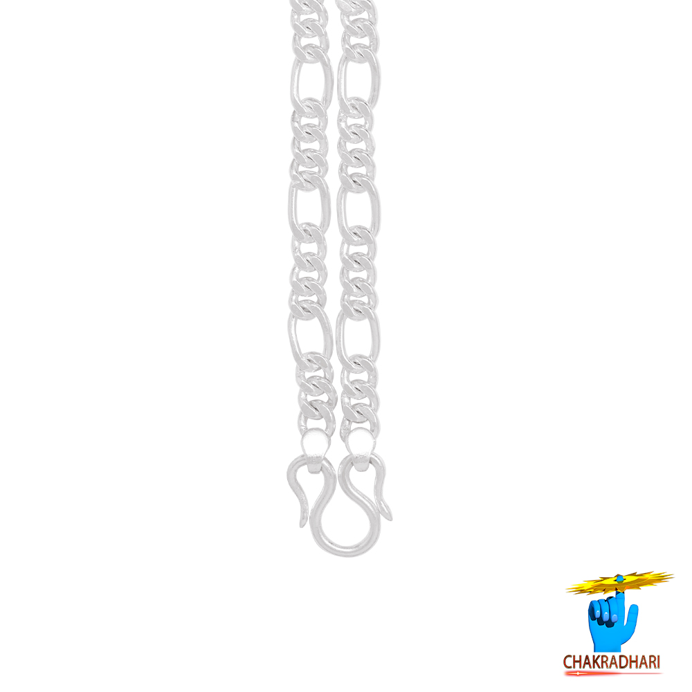 996 Silver Sachin Chain 59 Grams -   