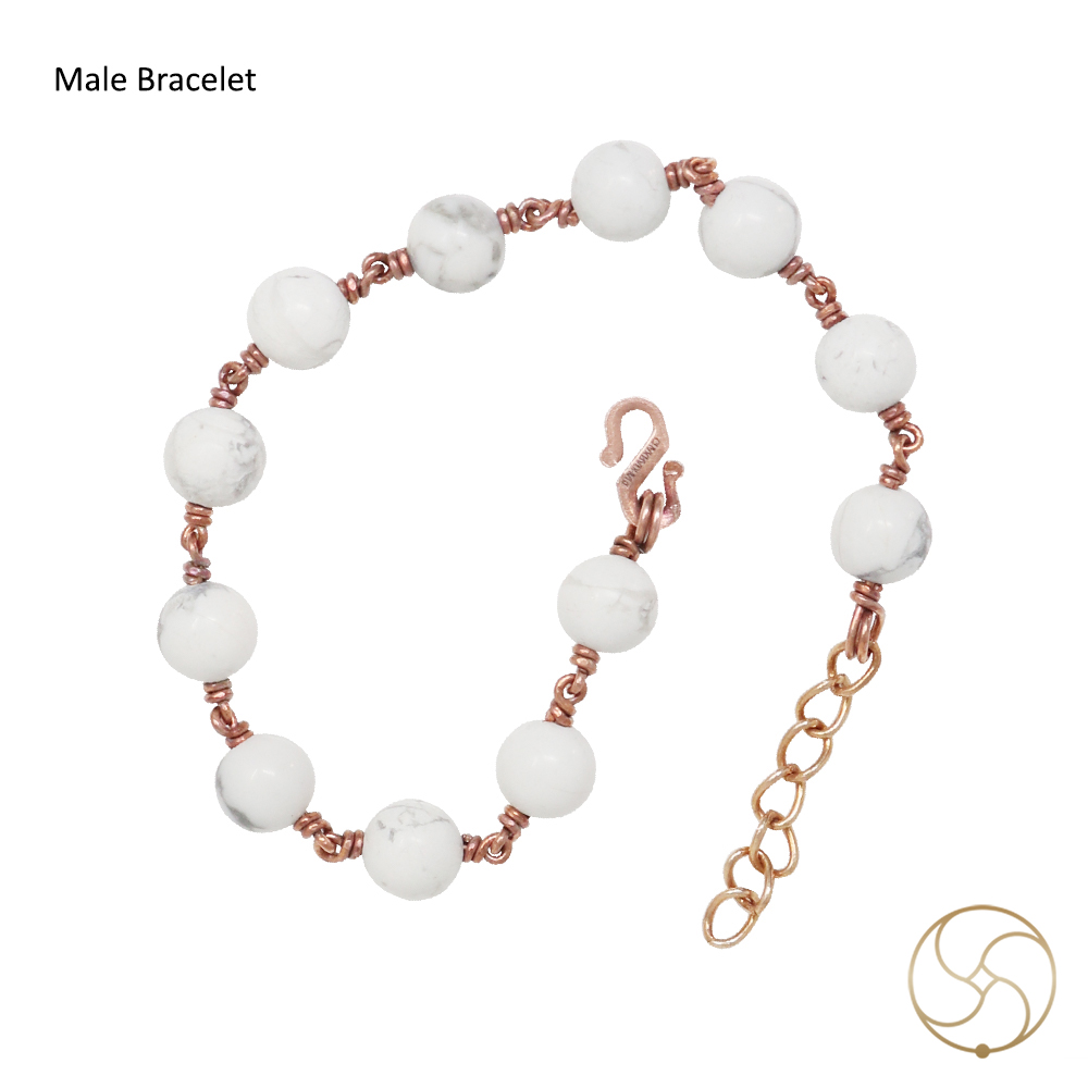 Nepaliya Copper Howlite Bracelet