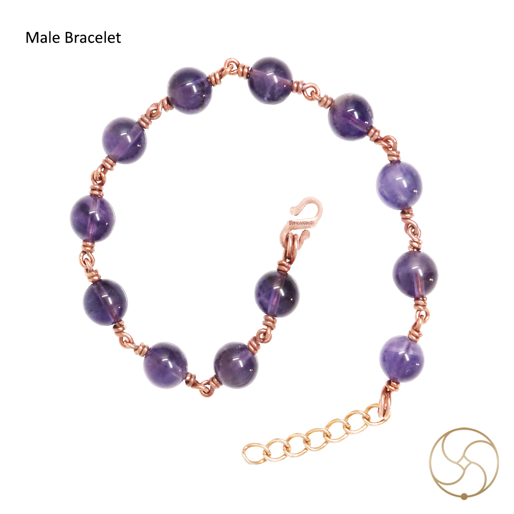 Nepaliya Copper Amethyst Bracelet
