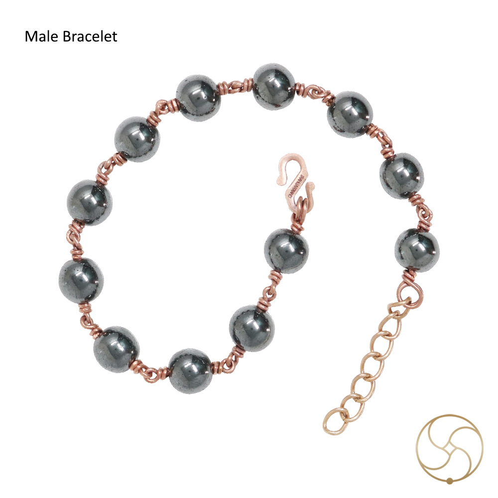 Nepaliya Copper Hematite Ore Bracelet