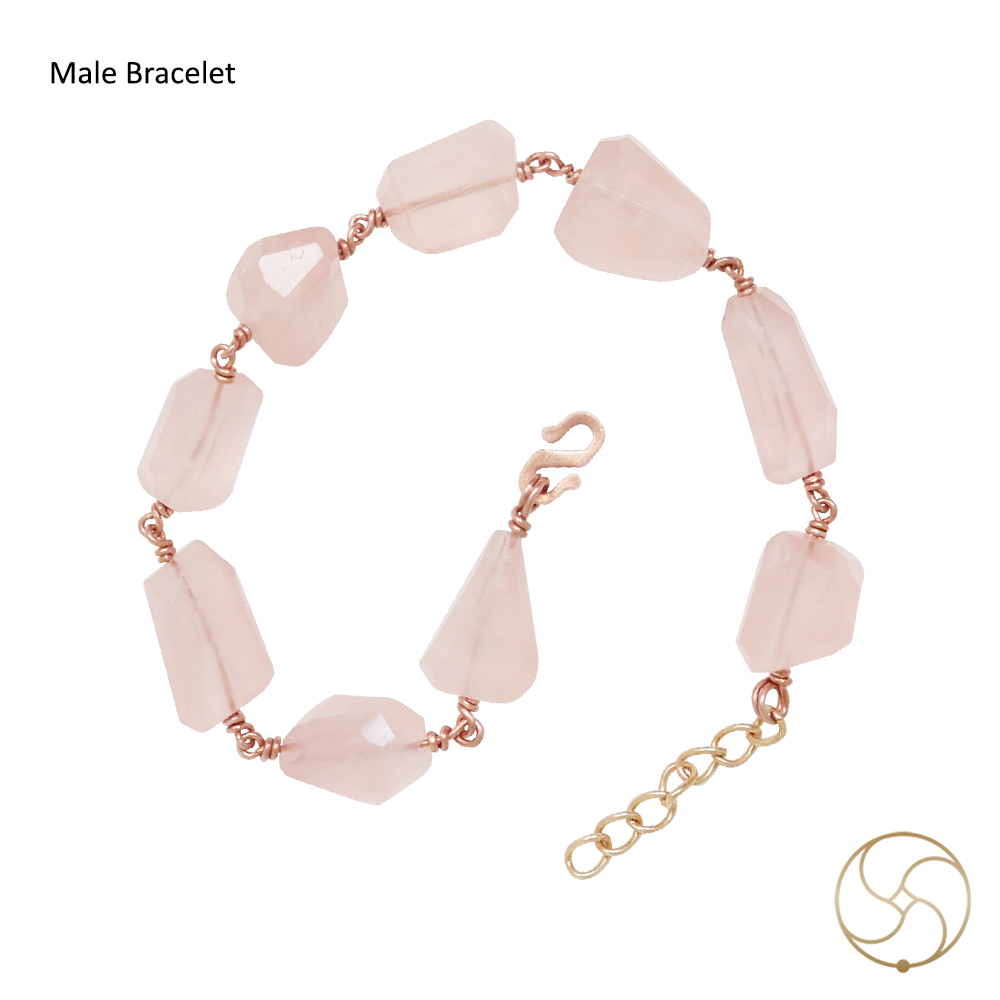 Nepaliya Copper Rose Quartz Bracelet