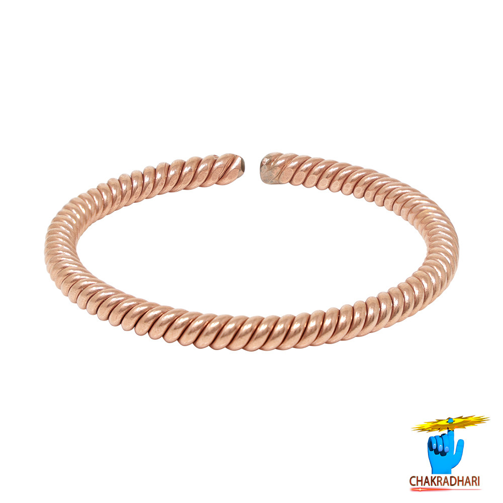 999 Nepaliya Copper Tensor 45 Bangle for Men  Women -    45      