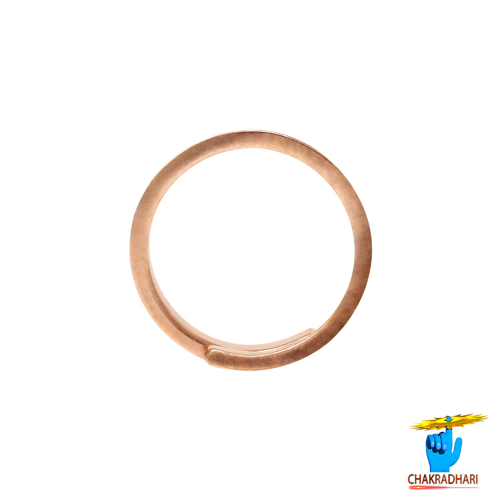 999 Nepaliya Copper Ring For Male And Female  Free Size -            