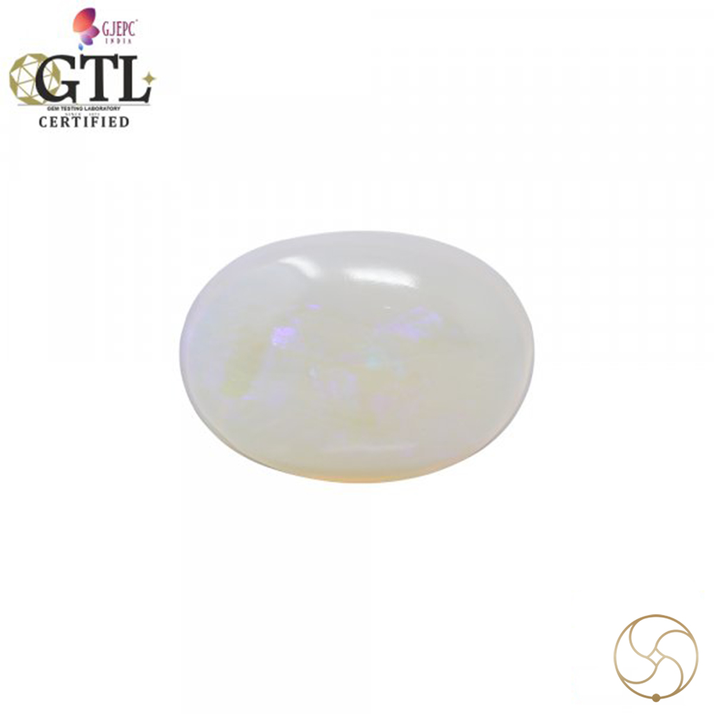 1412 Carat Opal Gemstone With Silver Ring and Pendant -  