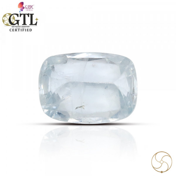 Image of 7.57 Carats Blue Sapphire Gemstone With Ring Or Pendant - नीलम रत्न