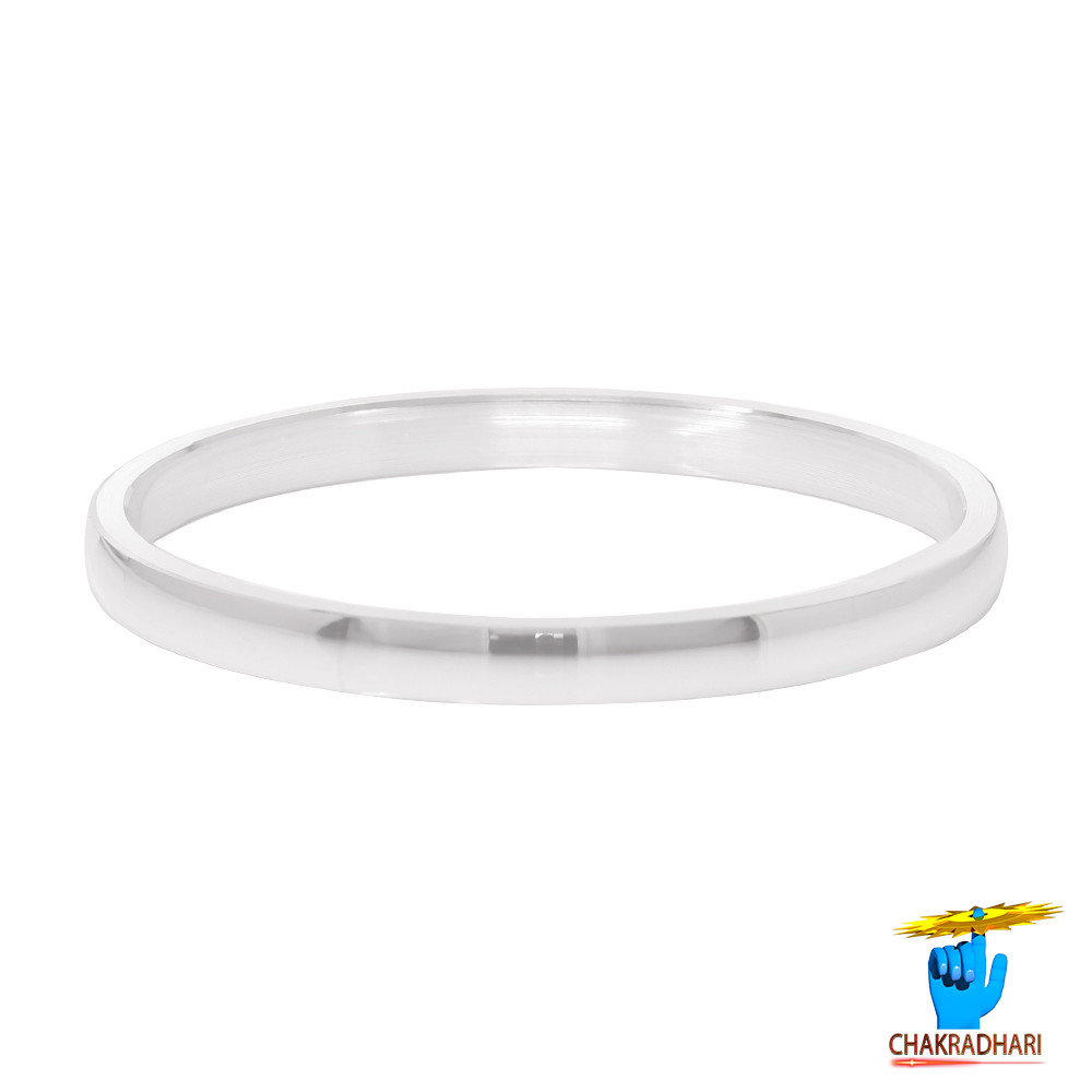 999 Silver Chandrasundri Bangle for Male and Female 55 Grams -
