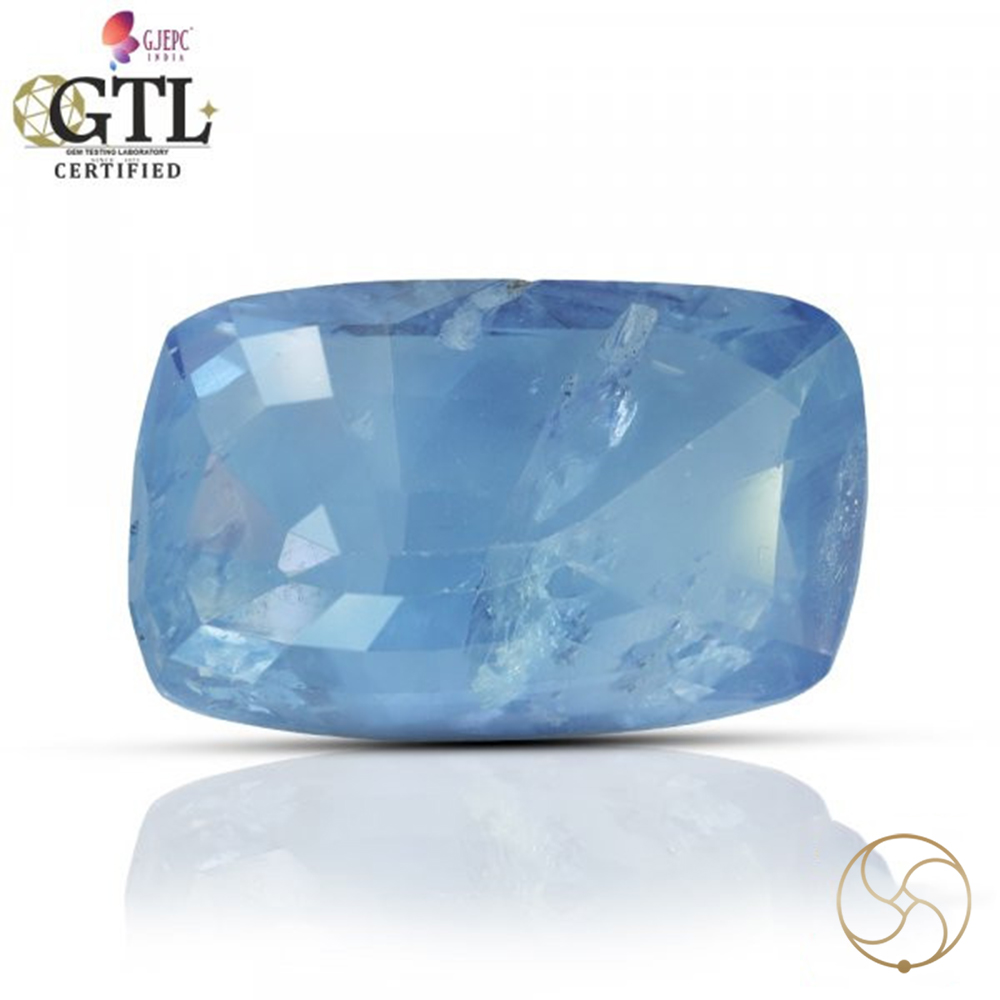 0436 Carats Blue Sapphire Gemstone With Ring Or Pendant -  