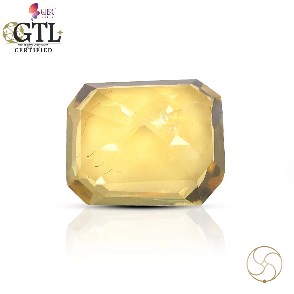 258 Carat Natural Heliodor Gemstone With Silver Ring And Pendant- 