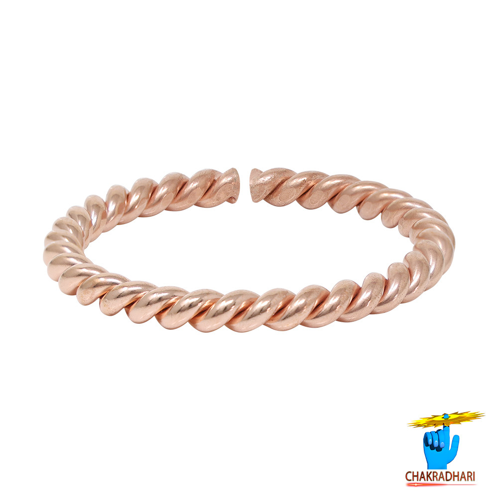 999 Nepaliya Copper Tensor 45 Bangle for Men  Women -    45      