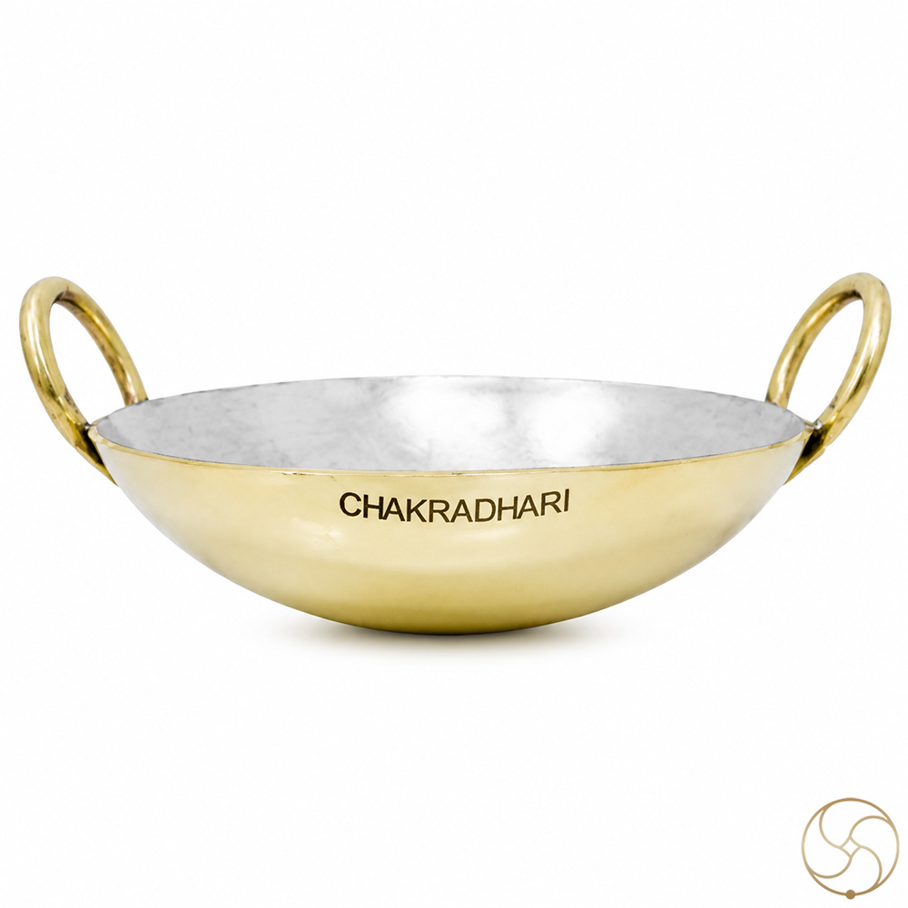 1Lt to 5Lt Ritika Brass Ayurvedic Kadahi and Cooking Vessel