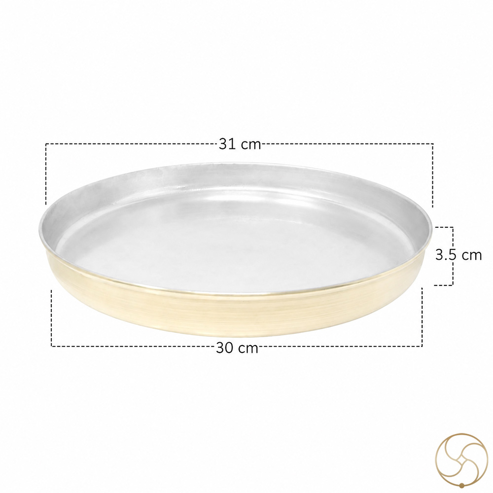 Ritika Brass Thali Set