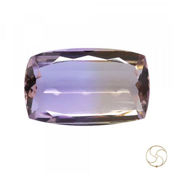 Image of 7.75 Carats Ametrine Gemstone Stone With Silver Ring Or Pendant - रत्न सुनकटैला