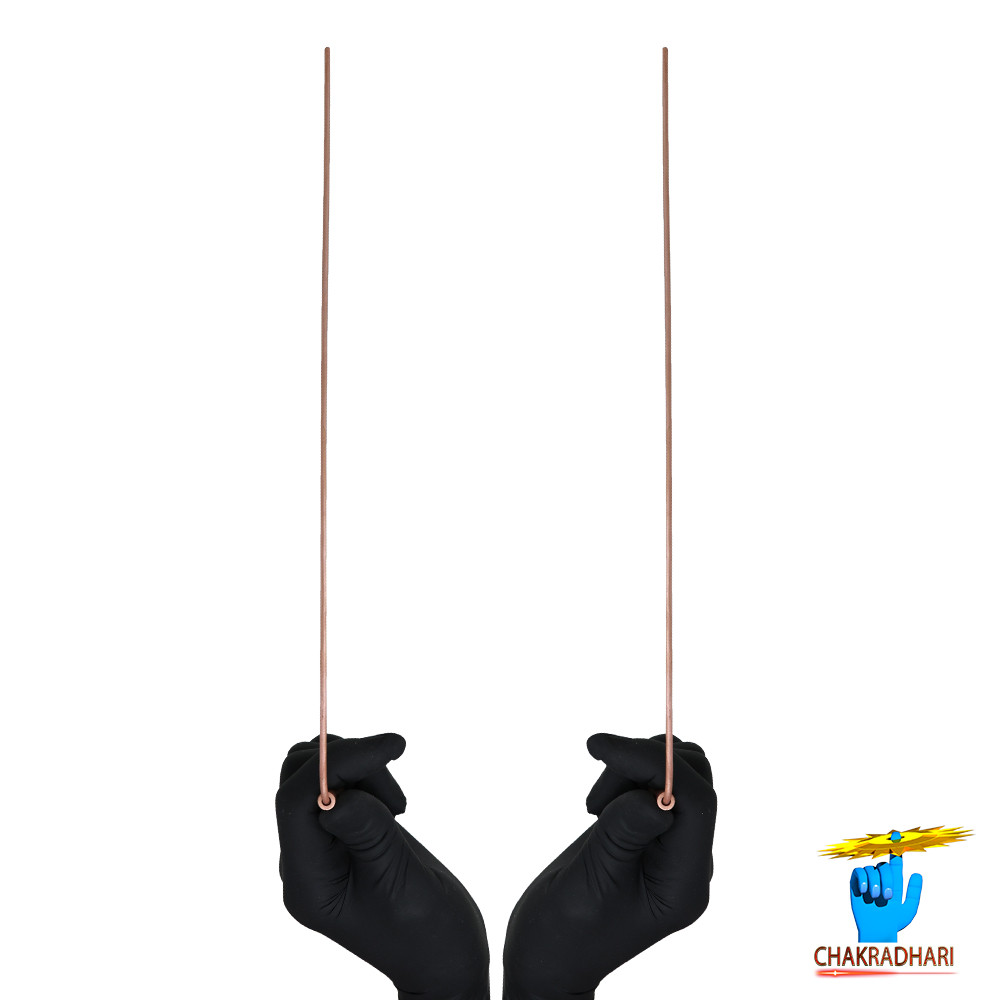 999 Pure Nepaliya Copper Dowsing L Rods - 999      