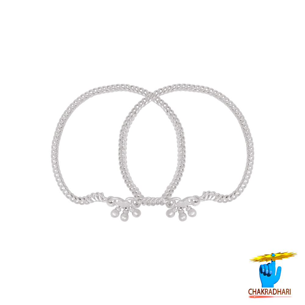 996 Silver Attha payal -