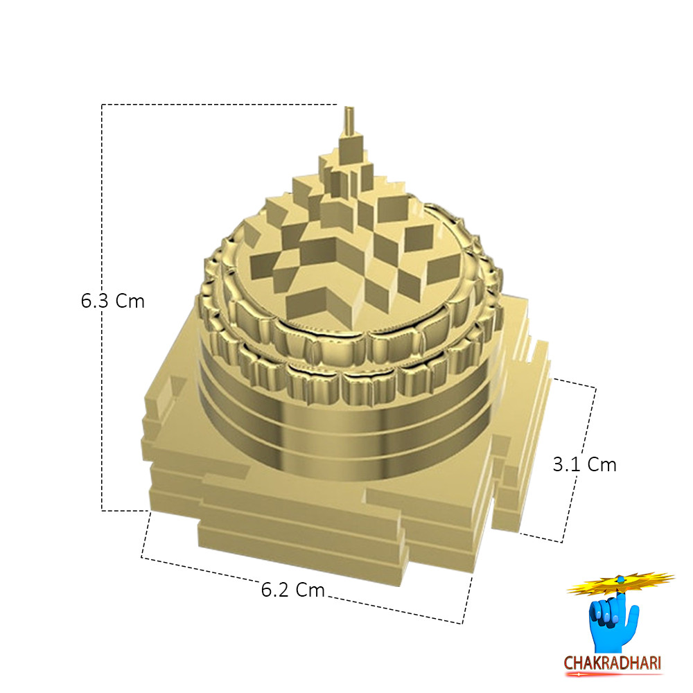 Maha Meru Shri Yantra with Perfect Dimensions