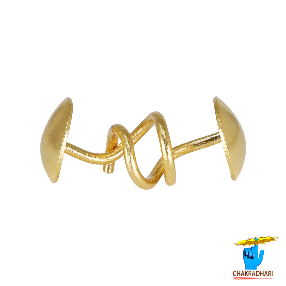999 Gold Circular Stud Earpins 142gm -