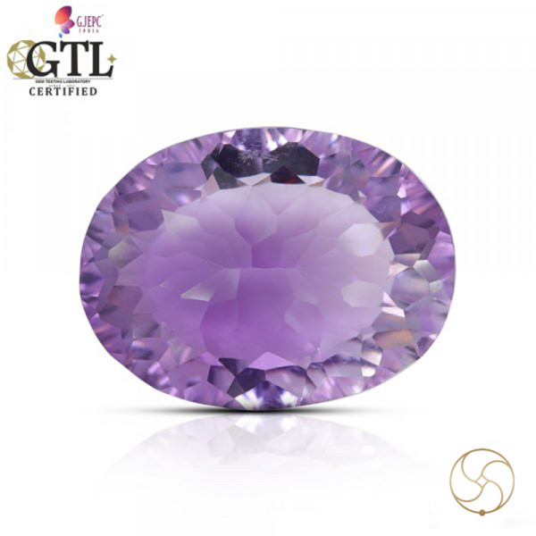 Image of 14.25 Carats Amethyst Katela (Jamuniya) Stone With Silver Ring Or Pendant  - कटेला रत्न (जामुनिया )