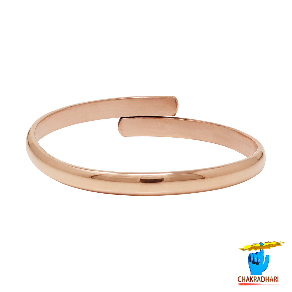 999 Nepaliya Copper Sadhana Leg Bangle - 65gm