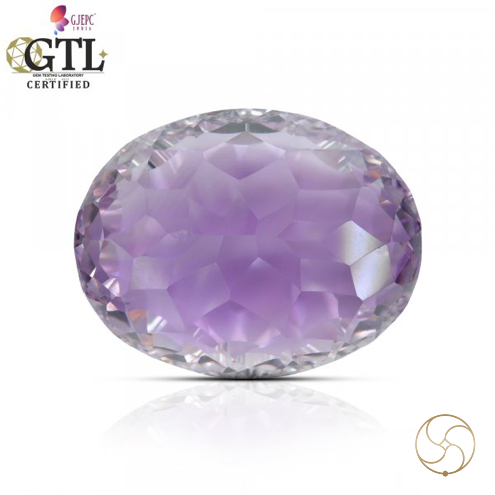 2937 Carats Amethyst Katela Jamuniya Stone With Silver Ring Or Pendant -