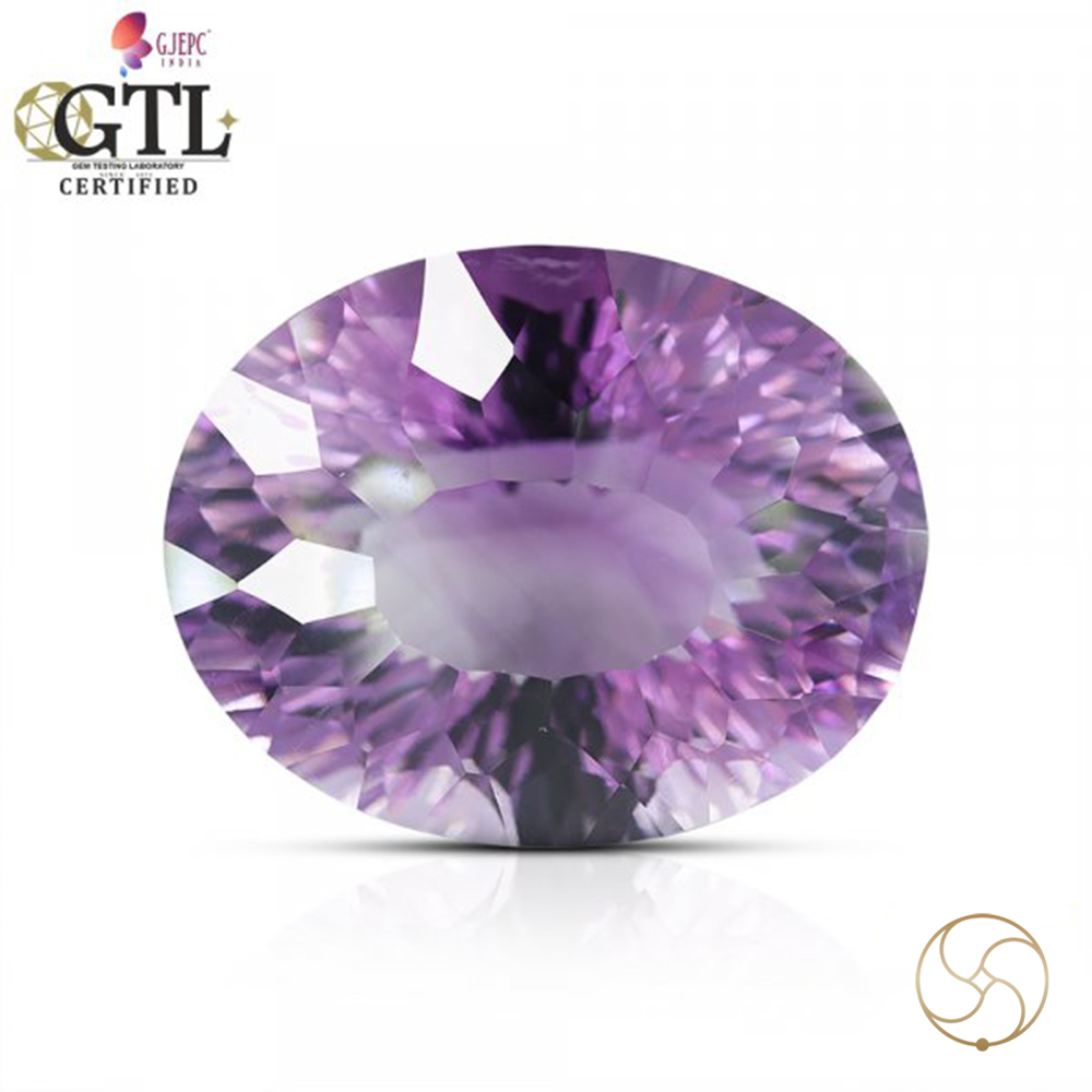 2820 Carats Amethyst Katela Jamuniya Stone With Silver Ring Or Pendant -