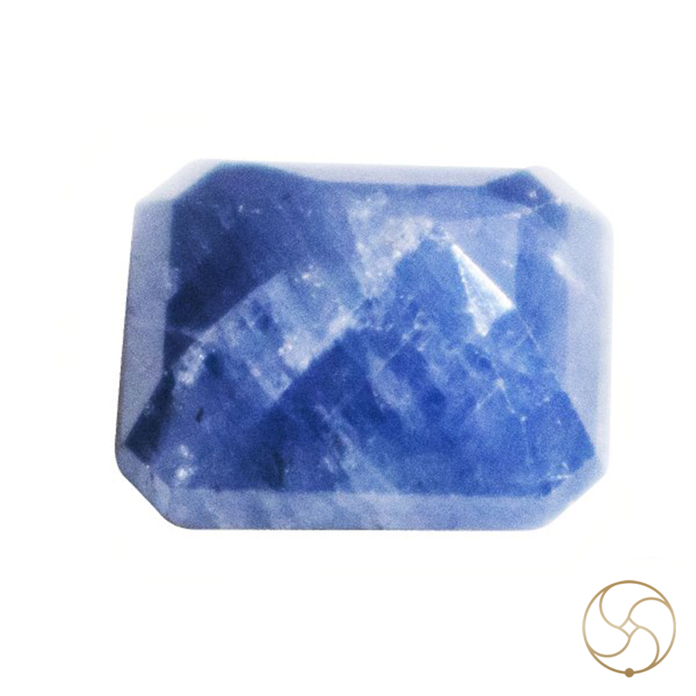 06 Carats Blue Sapphire With Ring Or Pendant -  