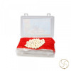 White Chirmi Beads (51Pices) – सफ़ेद चिरमी दाने (51Pices)