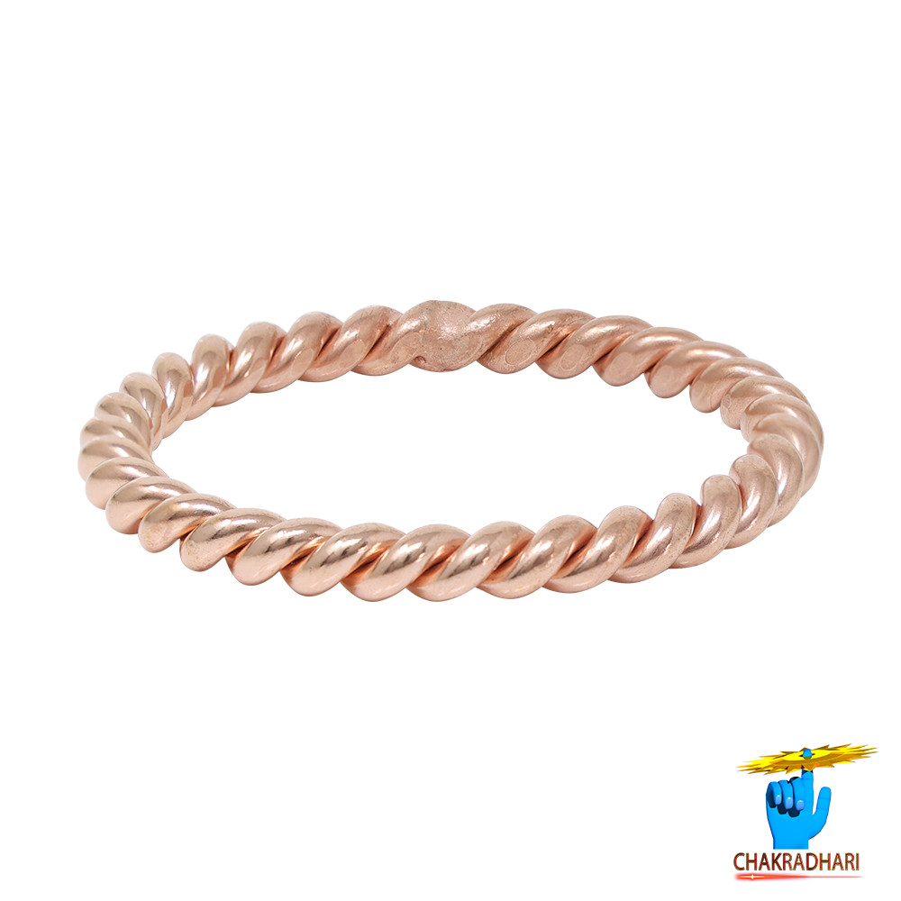 999 Nepaliya Copper Tensor  45 Bangle For Female With Joint -    45     