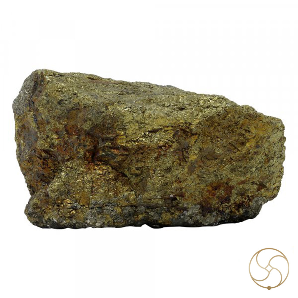 1305gm Ayurvedic Golden Pyrite Rock -    