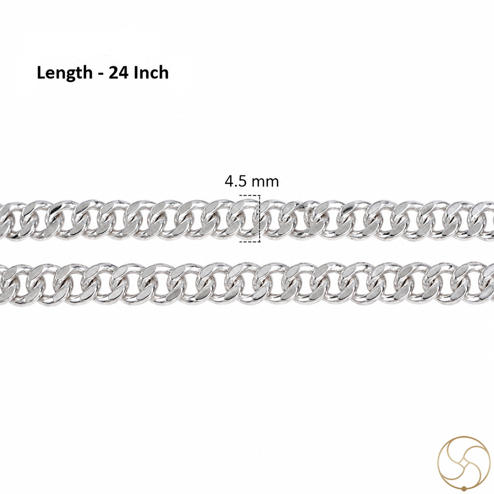 996 Silver Press Chain