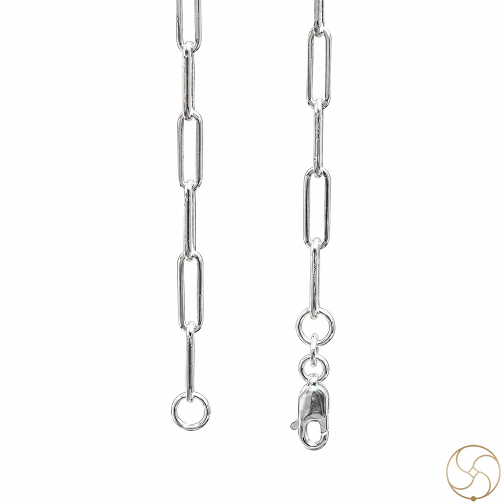 925 Silver Pencil Design Chain