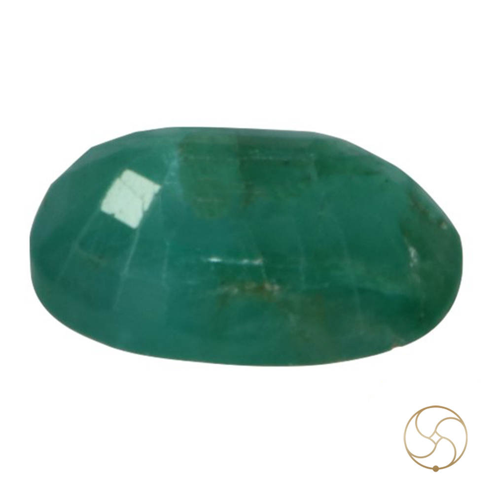0285 Carats Emerald Gemstone With Ring Or Pendant   