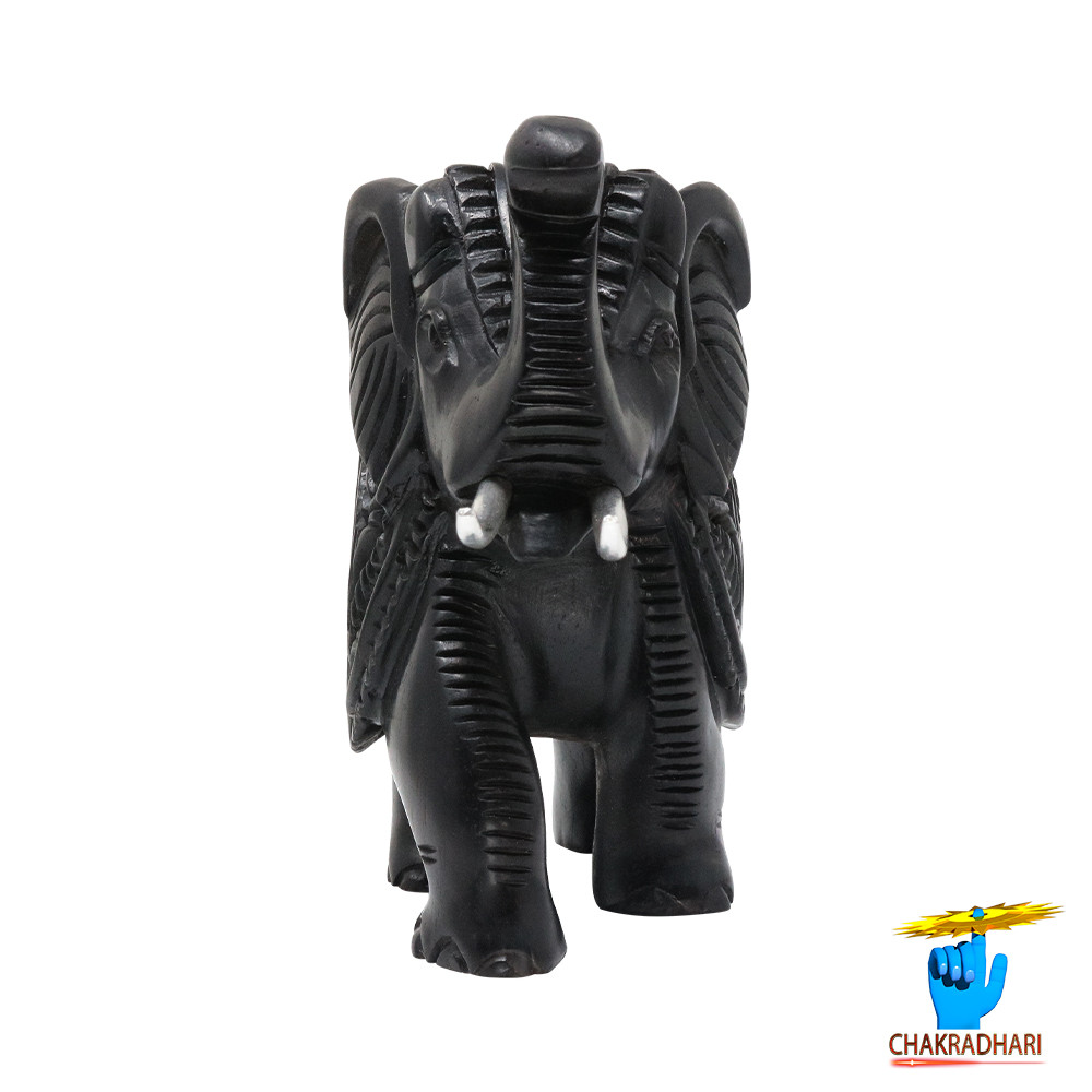 Ebony Divine Up Trunk Elephant -