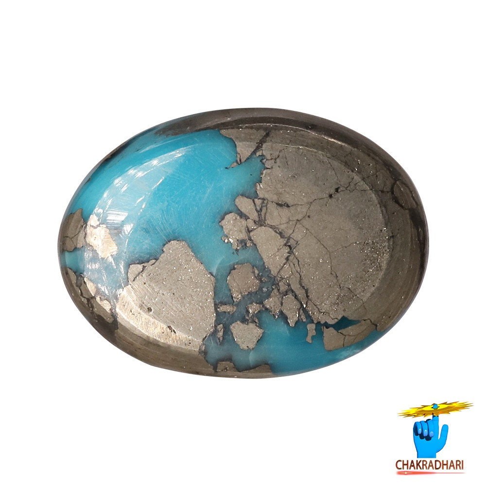 74 Carats Turquoise Irani Gemstone -    