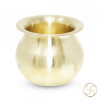 550ml Ritika Brass Seb Lota (440gm) - रितिका पीतल सेब लोटा