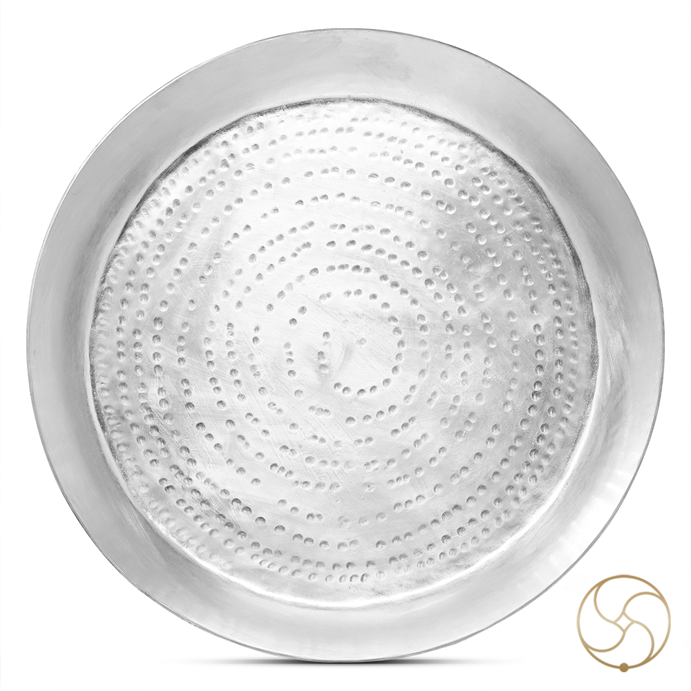 Ritika Brass Big Paraat With Ranga Coating -          