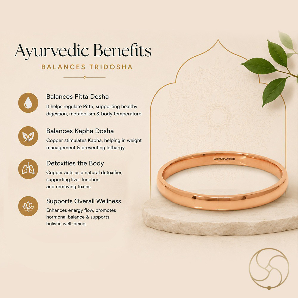 Nepaliya Copper Chandrasundri Bangle