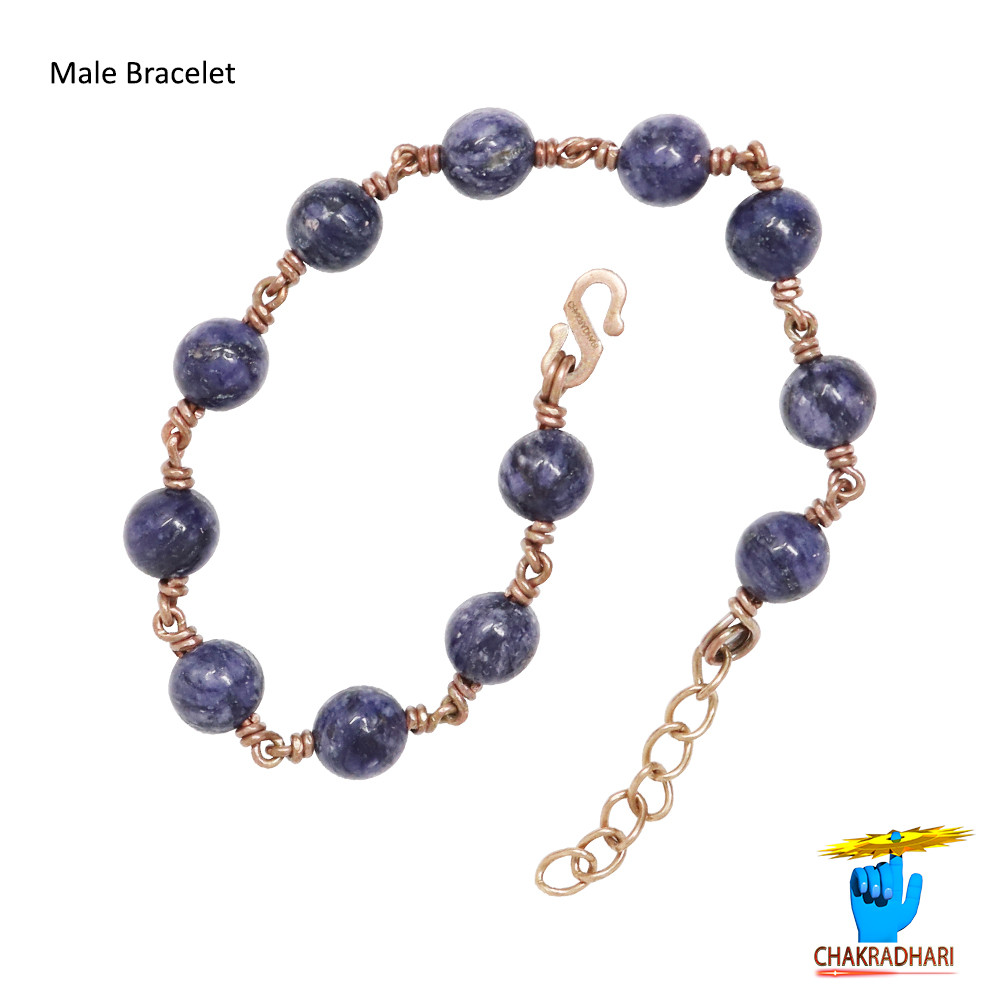 Pure Copper Charoite Bracelet For Male And Female -