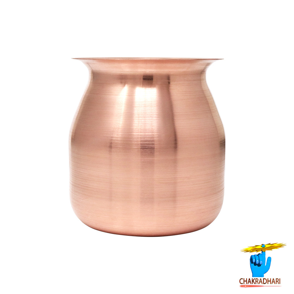 300 ml 999 Nepaliya Copper Ghanti Lota 175 Gm -
