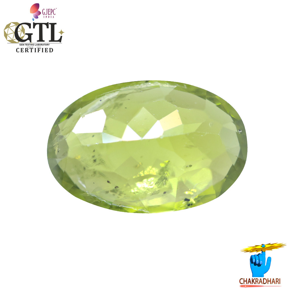 884 Carats Peridot Gemstone With Ring Or Pendant -  