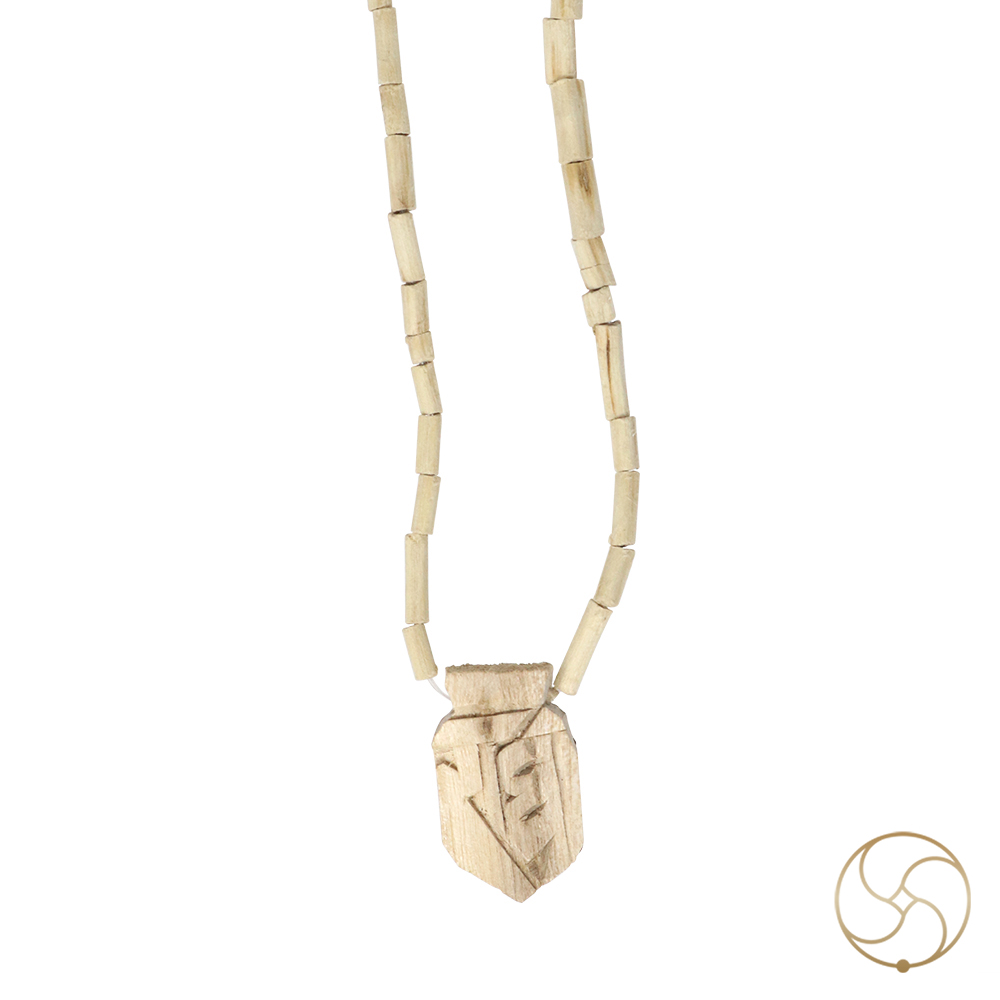 Tulsi Kanthi Mala With Radhe Tulsi Wood Pendant Wearing Mala -          