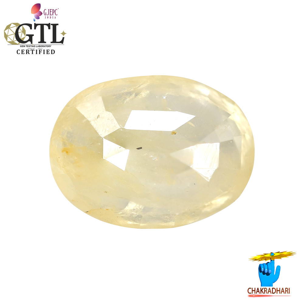 868 Carats Yellow Sapphire With Ring Or Pendant   