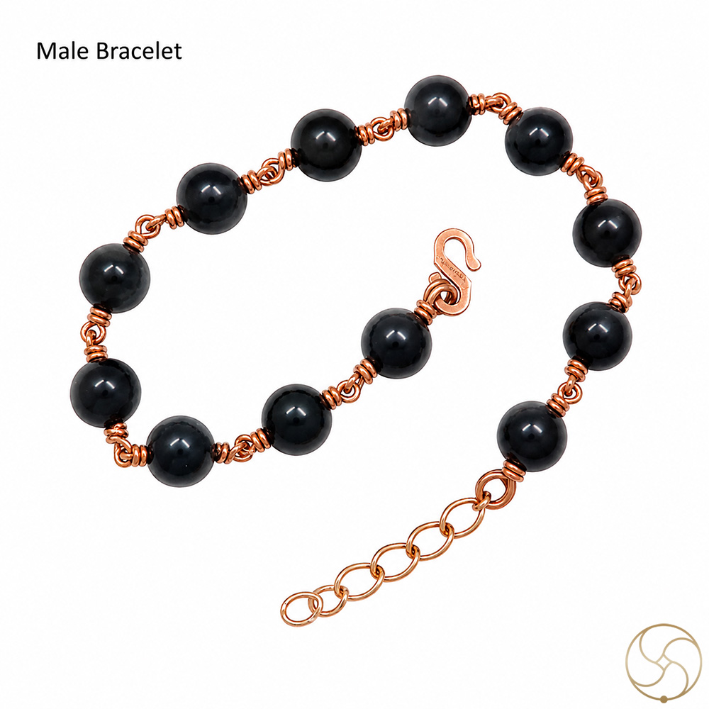 Nepaliya Copper Blue Tiger Eye Bracelet