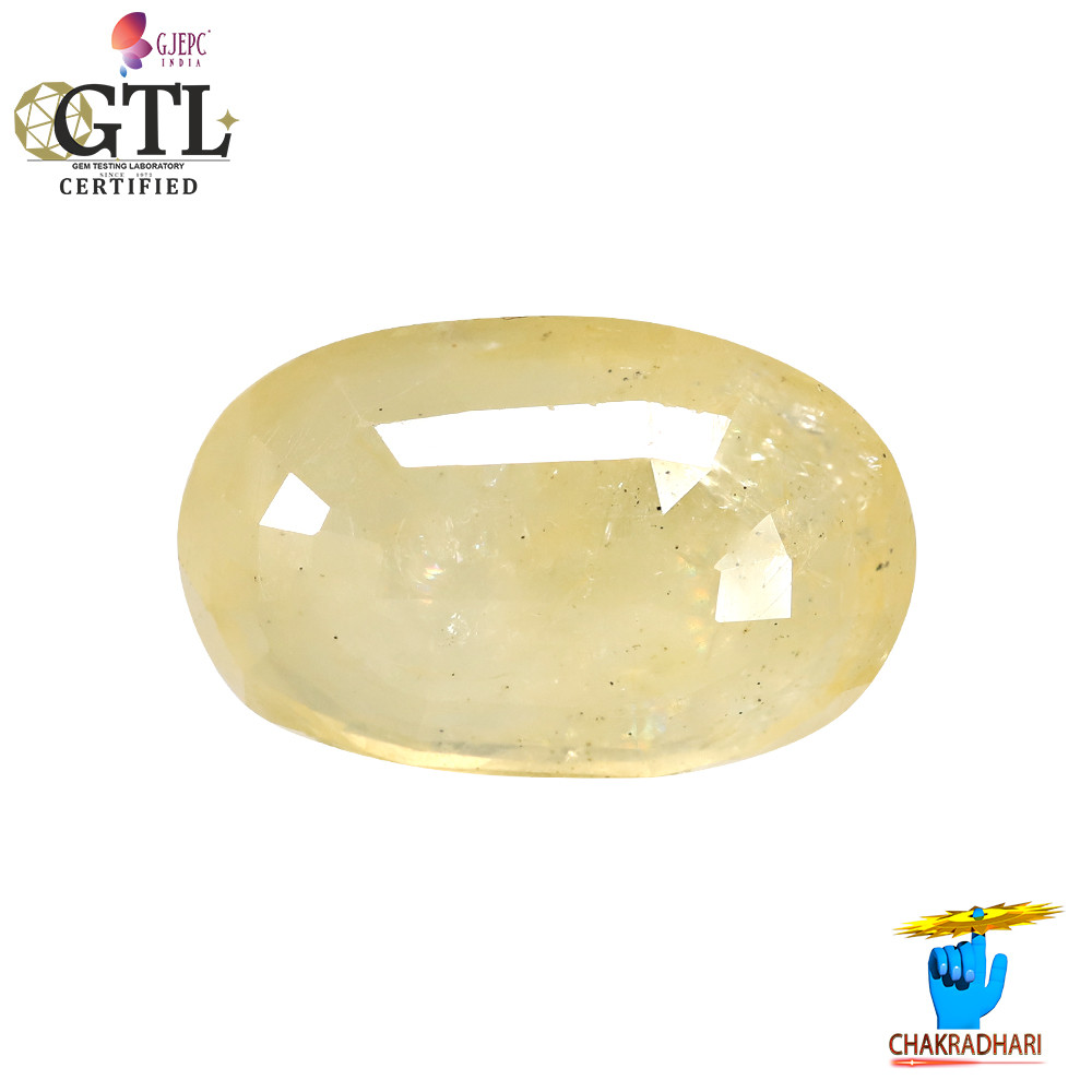 762 Carats Yellow Sapphire With Ring Or Pendant   