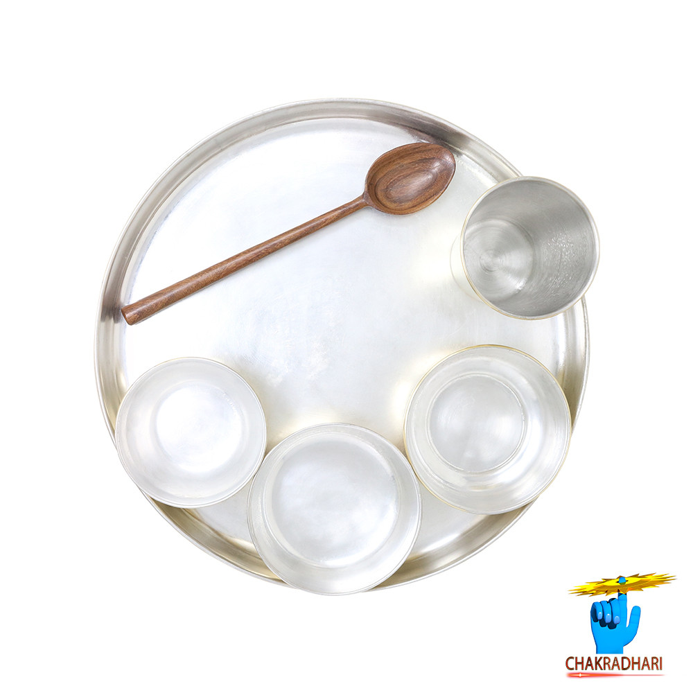Ritika Brass Thali Set -    