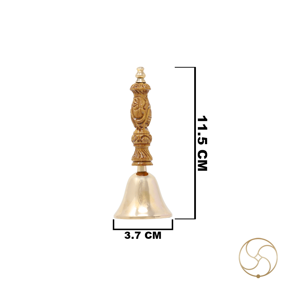 Phool Bronze Very Small Puja Bell