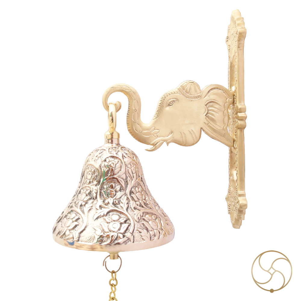 Phool Bronze Hanging Bell As Per Ayurveda -       