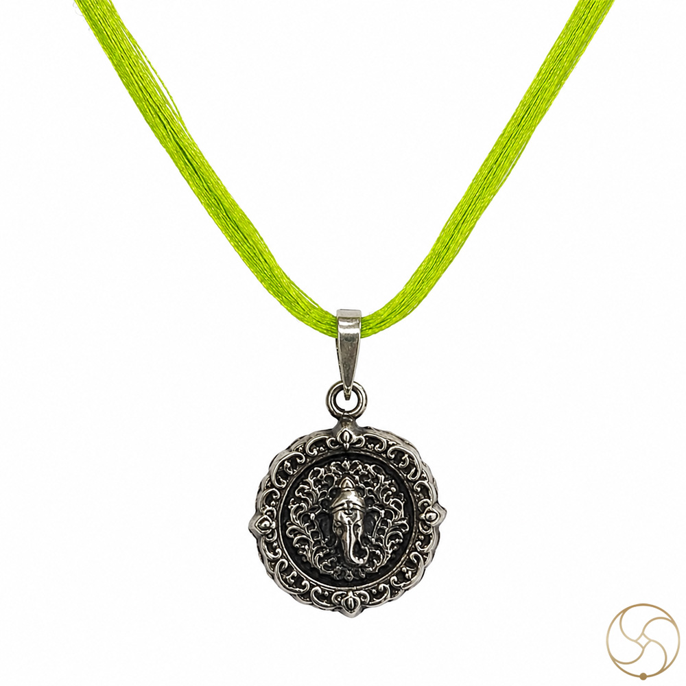 996 Silver Ganesh Ji Pendant