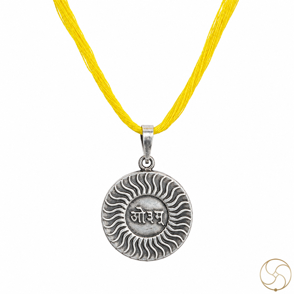 996 Silver Vedic Aum Pendant