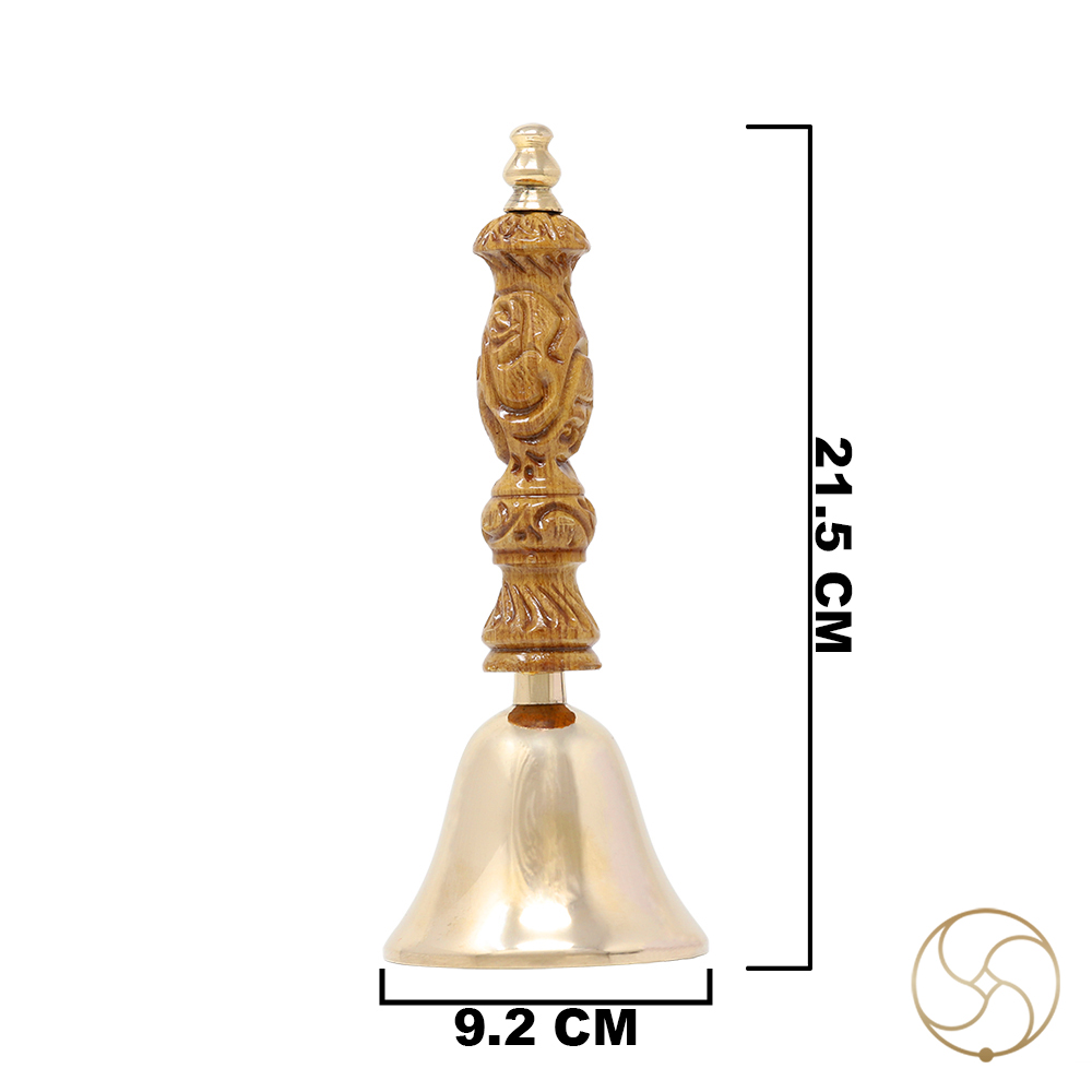 Phool Bronze Bhimkaay Puja Bell -